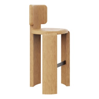 Benjamin Bar Chair by Wood Tailors Club For Sale