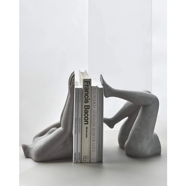 Figurative Il Corpo Sculptural Bookends by Marcela Cure - Set of 2 For Sale - Image 3 of 6