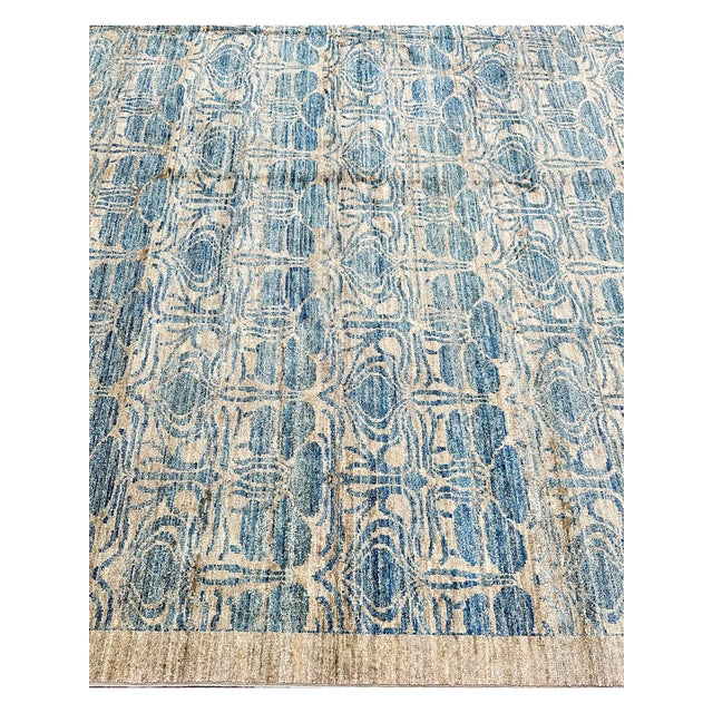 Textile Handwoven Tribal Area Rug 12x18 For Sale - Image 7 of 8