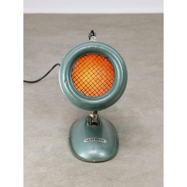 Mid-Century German Blue Table or Floor Lamp For Sale - Image 5 of 18