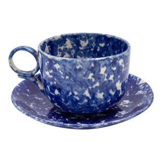 Oversized Mug & Saucer For Sale