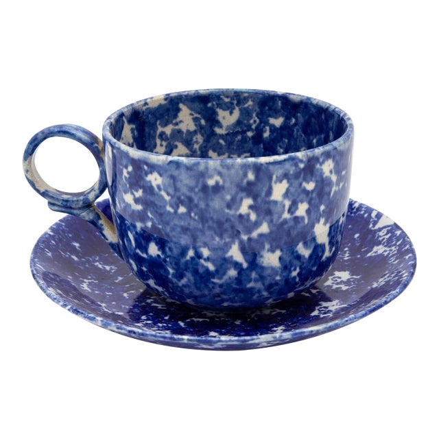 Oversized Mug & Saucer For Sale