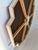 Vintage Large Hard Edge Abstract Geometric Shaped Painting, Manner of Frank Stella For Sale - Image 10 of 12