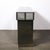 Modernist Mirrored & Polished Steel Console Table W/ Brutalist Tile Motif For Sale - Image 13 of 18