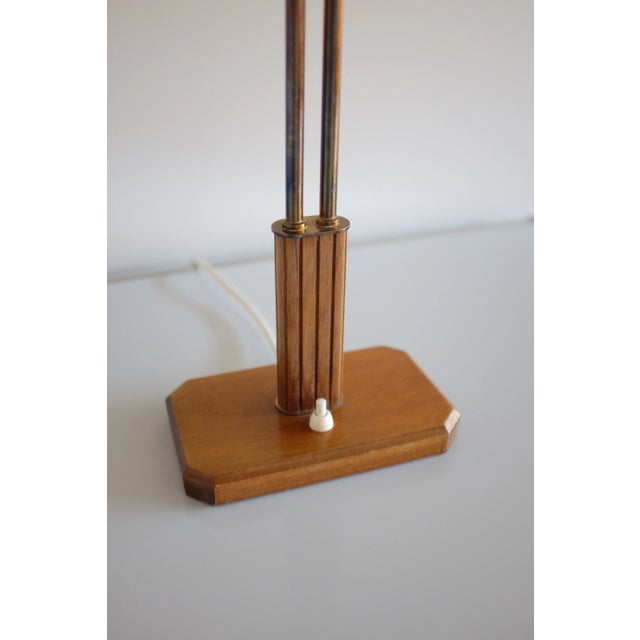 Mid-Century Modern 1940s Table Lamp by Böhlmarks, Sweden For Sale - Image 3 of 8