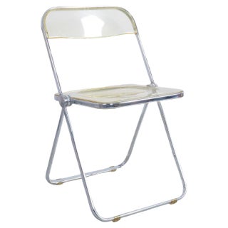 Plia Folding Chair by Giancarlo Piretti for Castelli / Anonima Castelli, 1960s For Sale