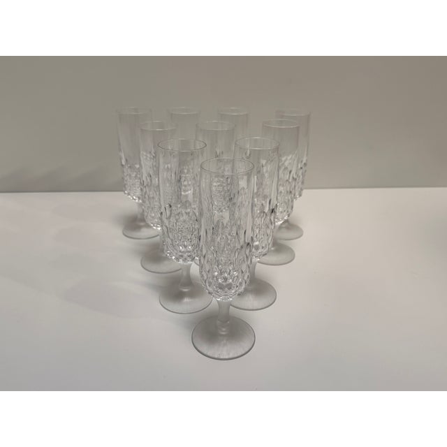1970s Cordoba Series Champagne Coupes from Peill & Putzler, 1970s, Set of 10 For Sale - Image 5 of 14
