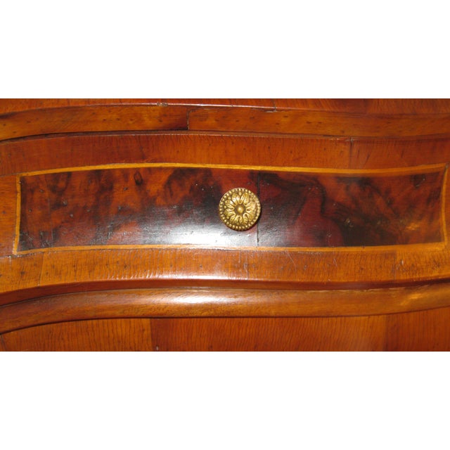 Late 18th Century Antique Italian Rococo Bombe Secretary For Sale - Image 9 of 13