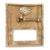 Traditional Vintage Polished Bronze u.s. Post Office Combination Box Door For Sale - Image 3 of 5