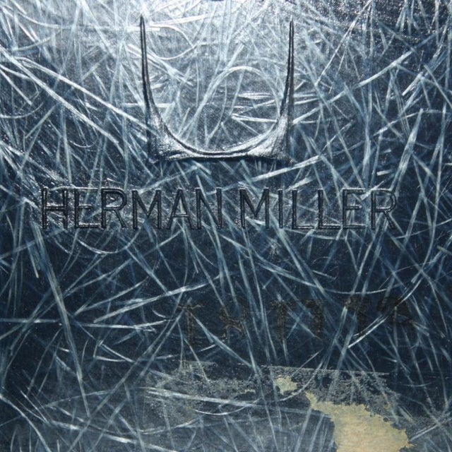 Plastic Navy Blue DSW Side Chair by Eames for Herman Miller For Sale - Image 7 of 8