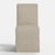 Not Yet Made - Made To Order Slipcover for Stoffer Home x Cloth & Company for Lindy Dining Chair in Jane Stripe Burlap For Sale - Image 5 of 7