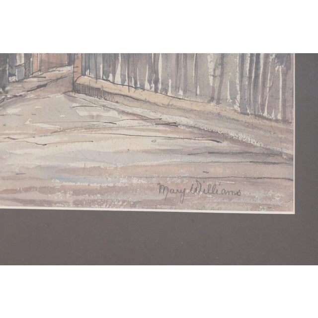 Mary Williams, English Country Scenes, 1970s, Paint, Set of 4 For Sale - Image 9 of 11