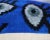 Blue Contemporary Handmade Velvet Evil Eye Good Luck Throw Pillow & Down Feather Insert For Sale - Image 8 of 12
