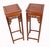 Chinese Pedestal Tables, Set of 2 For Sale - Image 4 of 10