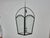 Pair of Large French 1900s Iron Lanterns with Rippled Glass, Rewired for USA For Sale In Atlanta - Image 6 of 12