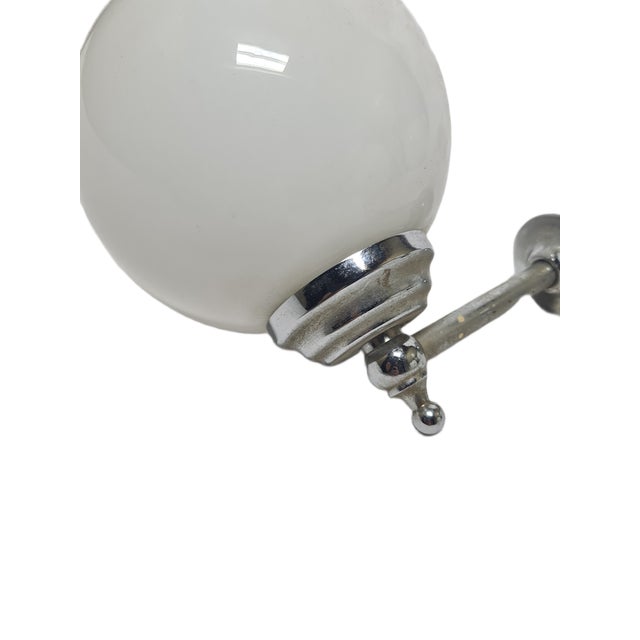 Art Deco Wall Lamp, Poland, 1950s For Sale - Image 3 of 8