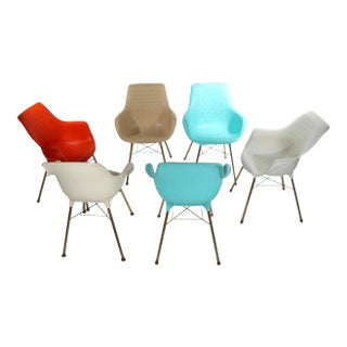 Set of 6 Aladdin Chairs by Sam Avedon For Sale