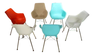 Set of 6 Aladdin Chairs by Sam Avedon