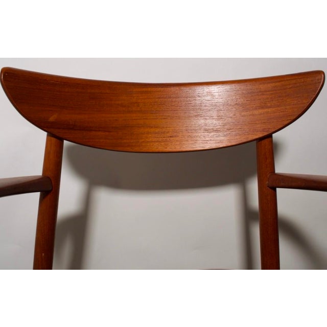 Mid-Century Modern 1960s Harry Østergaard Model 59 Danish Teak Armchair for Randers Møbelfabrik For Sale - Image 3 of 5