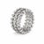 Contemporary 14k Expandable Diamond Band, Size 7 For Sale - Image 3 of 5