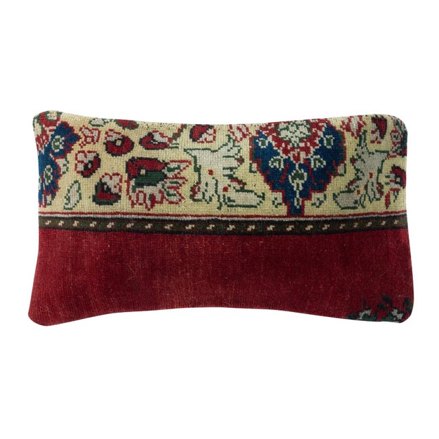 Bring history and warmth into your home with this vintage handmade Turkish wool rug cushion cover set. This pair of...