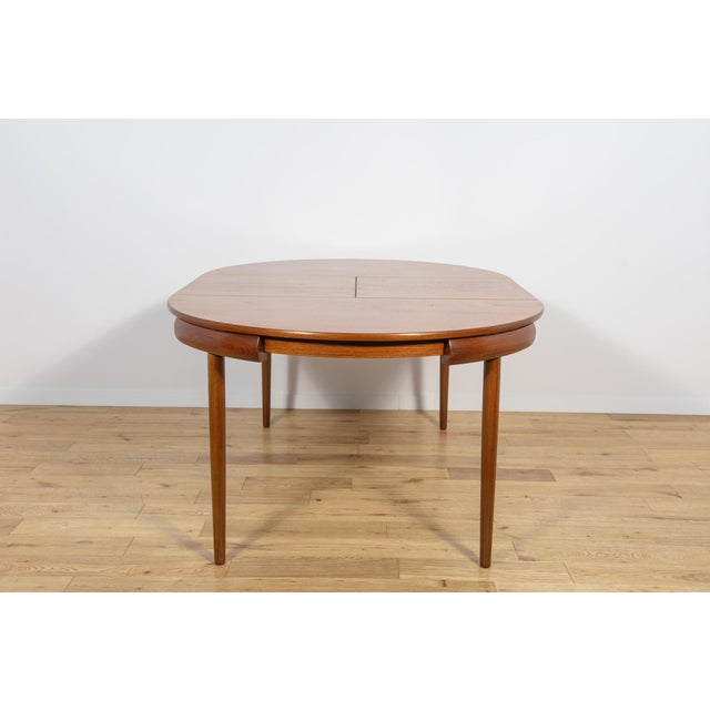 Mid-Century Modern Teak Dining Table and Chairs by Hans Olsen for Frem Røjle, Denmark, 1960s, Set of 5 For Sale - Image 18 of 18