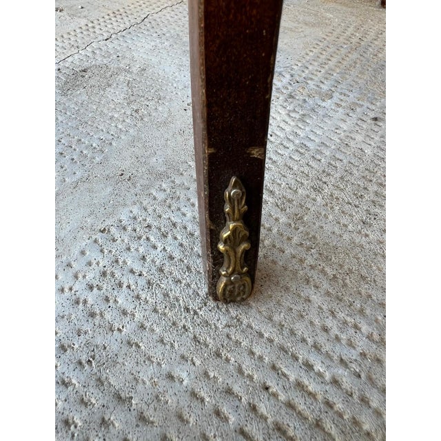 Liberty Style Table with Showcase, 1890s For Sale - Image 4 of 16