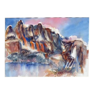 Young Lake Below Ragged Peak Yosemite For Sale