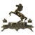 Bronze Inkwell, Mid-20th Century For Sale