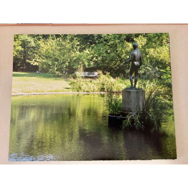 2000 - 2009 "Tuileries Pond and Gardens, Paris" Contemporary Plein Air Photograph Print by Louise Weinberg For Sale - Image 5 of 5