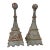 1910s Zinc Roof Finials - Set of 2 For Sale