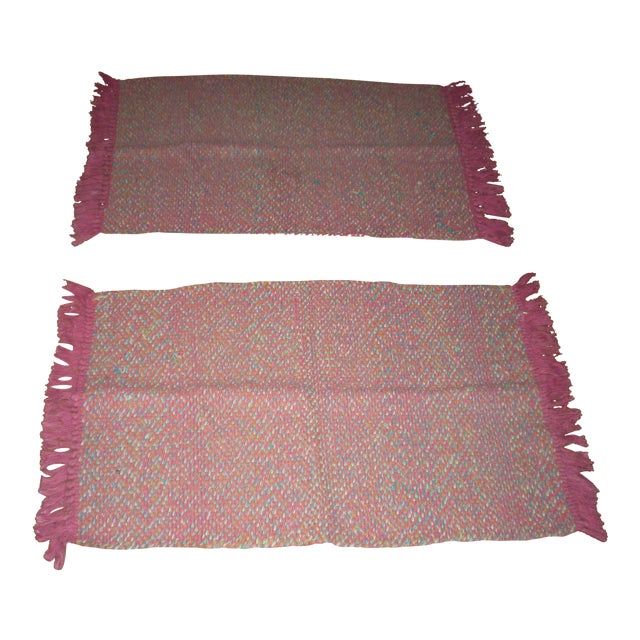 Amish Handmade Floor Rugs A Pair Chairish