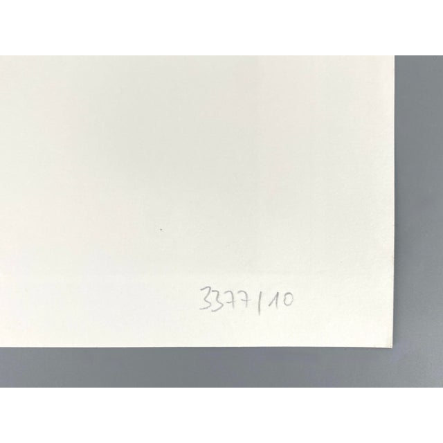 Otto Herbert Hajek, Composition, Color Screen Print, 1985 For Sale - Image 13 of 16