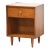 1960s Mid Century Modern Walnut Nightstand For Sale