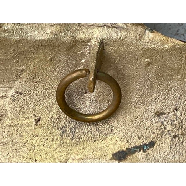 1970's Solid Brass Marlin Wall Decor For Sale - Image 16 of 17