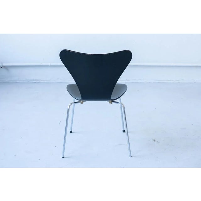 1950s Series 7 Chairs by Arne Jacobsen for Fritz Hansen, 1955, Set of 6 For Sale - Image 5 of 13