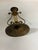 1980s Pair of Mottahedeh Brass Colonial Williamsburg Lyre Candlesticks For Sale - Image 9 of 14