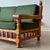 c. 1970s. Handmade pine sofa with cushions reupholstered in Kvadrat Divina Melange fabric.