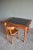 Antique Biedermeier Mahogany Writing Table with Chair, Set of 2 For Sale - Image 9 of 9