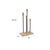 Modern Gold Aluminum Candelabra For Sale - Image 10 of 11