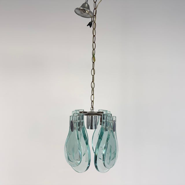 Italian Italian Designer Chandelier For Sale - Image 3 of 12
