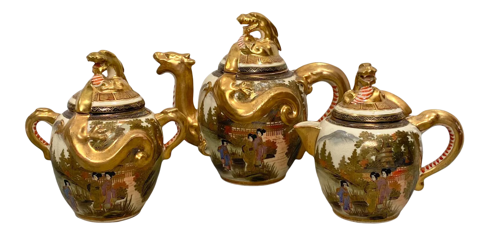 Vintage Japanese Coffee and Tea Service | Chairish