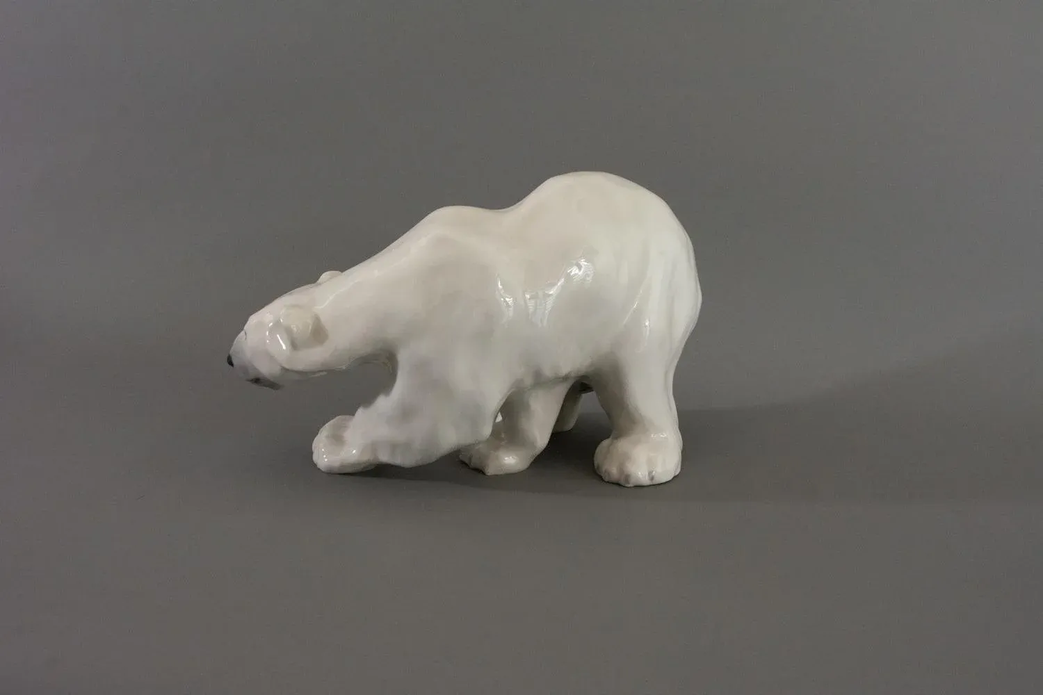 Porcelain Polar Bear No.1137 by Knud Khyn for Royal Copenhagen