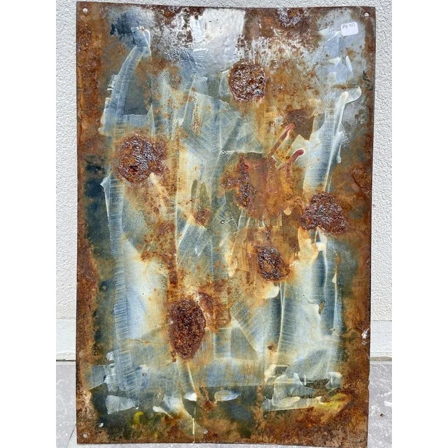 Mid-Century English Kodak Advertising Enamel Sign, 1950s For Sale - Image 10 of 11