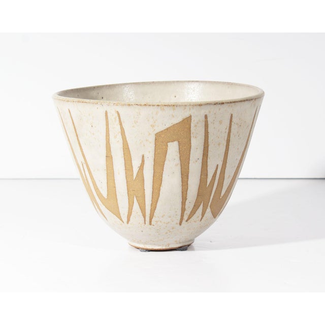 Mid-Century Modern Clyde Burt Studio Pottery Bowl For Sale - Image 3 of 6