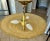 Murano Gold Rugiadoso Glass Semi Flush Mount Ceiling Light For Sale - Image 16 of 17