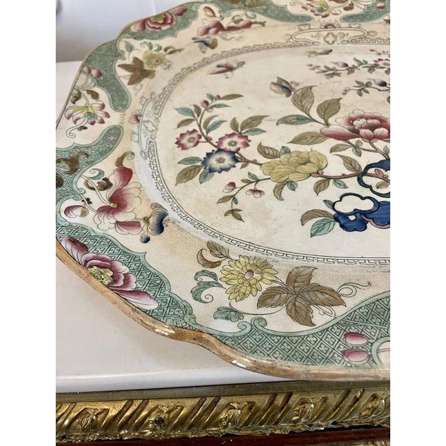 Large Victorian Meat Plate, 1850s For Sale - Image 9 of 16
