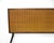 A walnut framed full sized headboard with natural tight woven caned insert with metal hardware to mount to your existing...