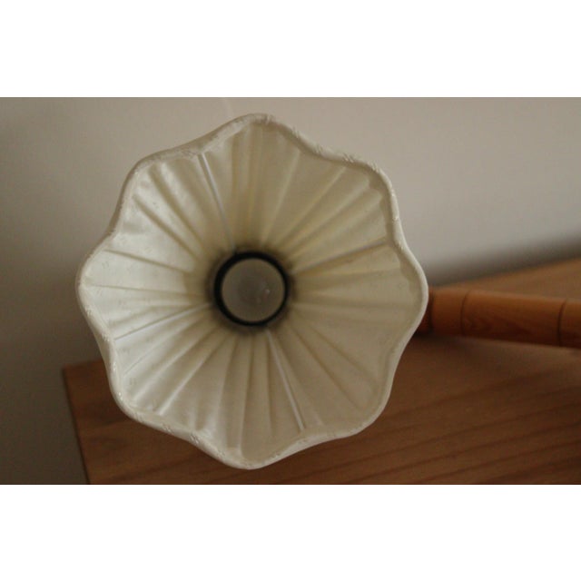 Vintage Pine Table Lamp from Solbackens Svarveri, Sweden, 1970s, Set of 2 For Sale - Image 18 of 18