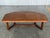 Mid-Century Modern 1950s Widdicomb Burled Elm Demi Lune Coffee Table - Mid Century Modern Cocktail Table For Sale - Image 3 of 8